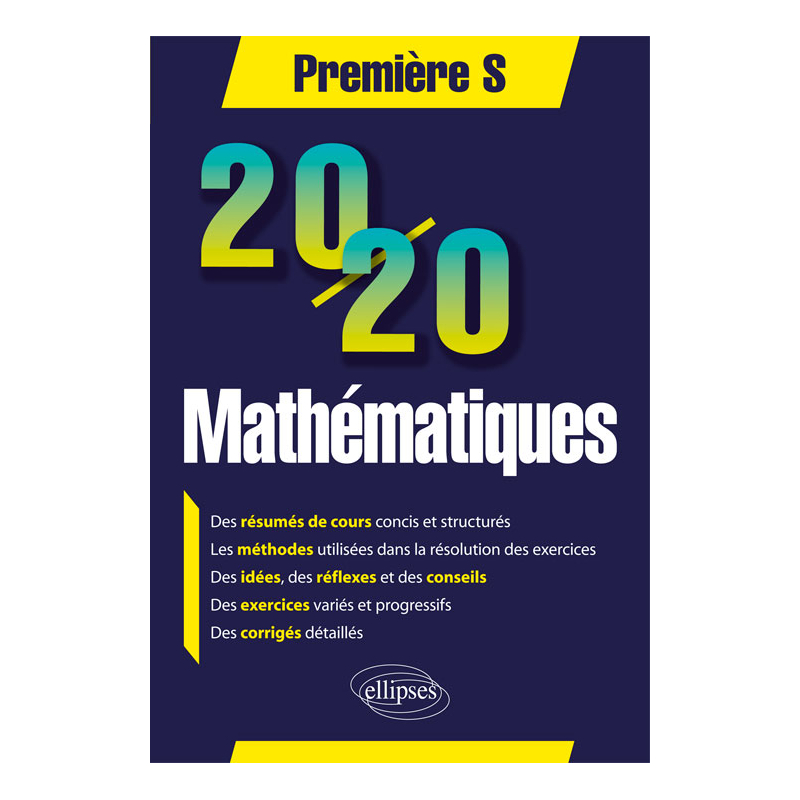 20/20 en mathématiques - Première S
