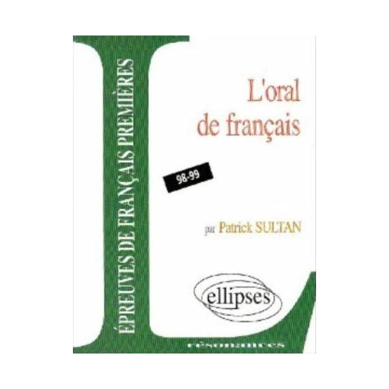 Épreuves anticipées de français - L'oral de français