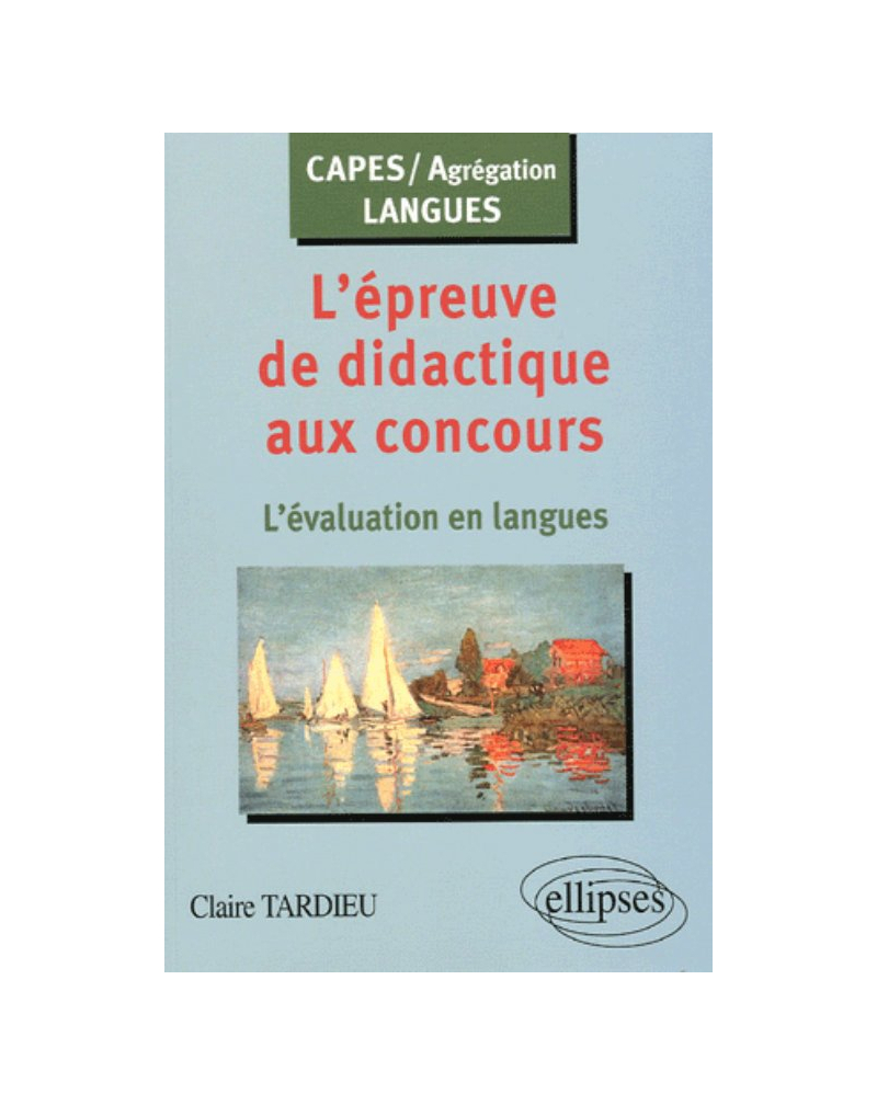 L'épreuve de didactique aux concours : l’évaluation en langues