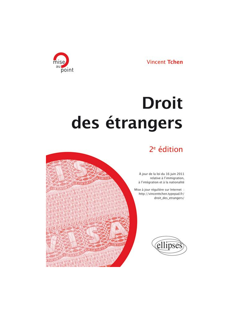Droit des étrangers - 2e édition