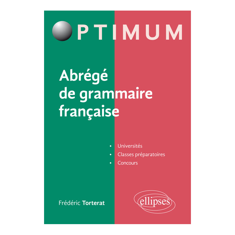 Abrégé de grammaire française