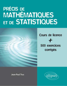 Précis de mathématiques et de statistiques - Licence sciences