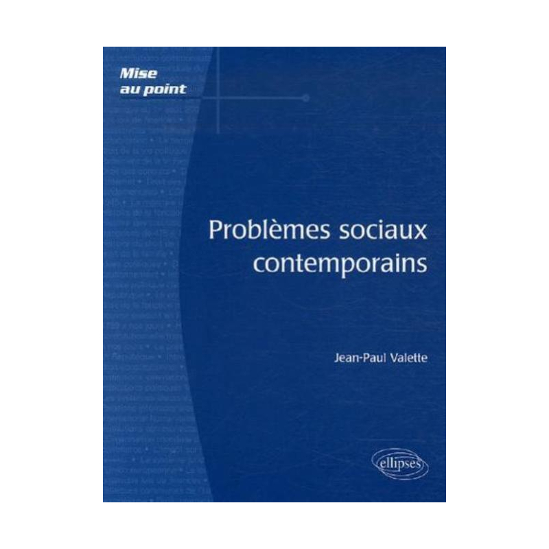 Problèmes sociaux contemporains