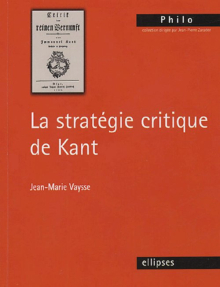 stratégie critique de Kant (La)