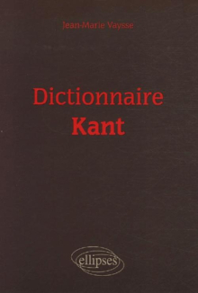 Dictionnaire Kant