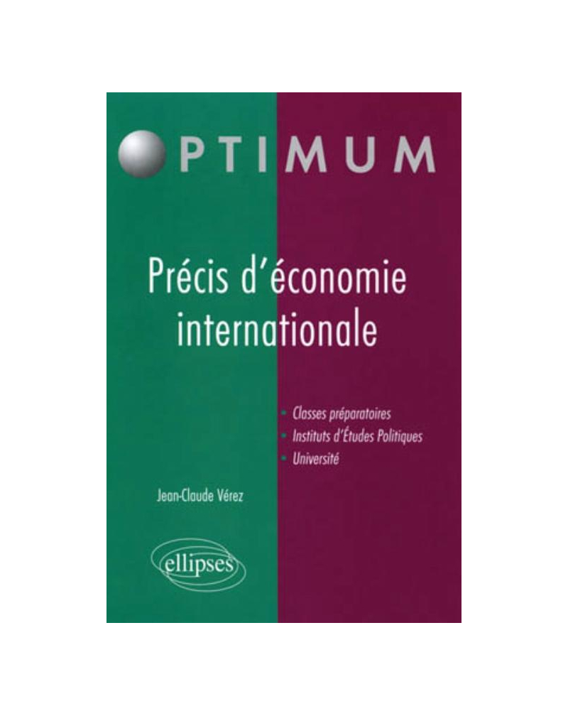 Précis d'économie internationale