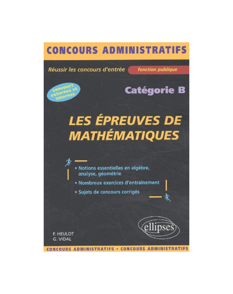 Les épreuves de mathématiques - catégorie B