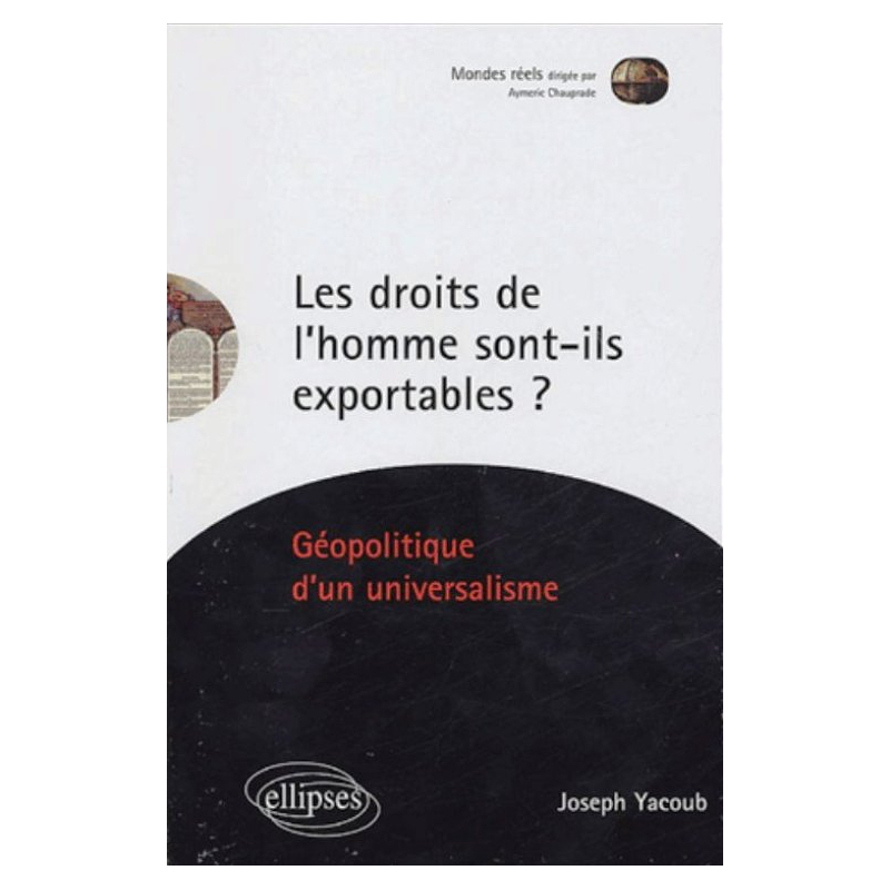 Les droits de l’homme sont-ils exportables ? Géopolitique d'un universalisme