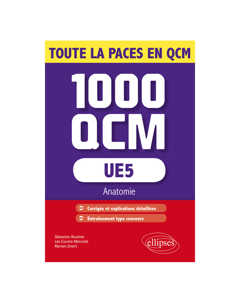 UE5 - Anatomie - 1000 QCM