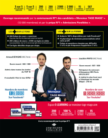 Le Grand Manuel du TAGE MAGE – 16 tests blancs + 200 fiches de cours + 2000 vidéos – édition 2020 - 4e édition