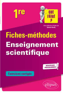 Enseignement scientifique - Première - nouveaux programmes