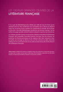 Les 100 plus grandes œuvres de la littérature française