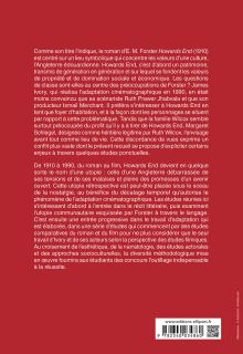 Agrégation anglais. Edward Morgan Forster, Howards End and James Ivory's Howards End (film)