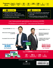 Le Grand Manuel du concours ACCES (écrits + oraux) - 120 fiches, 12 tests, 1000 questions + corrigés en vidéo - Édition 2020