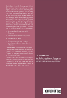 Le désir. Auteur par auteur. Culture générale. Prépa ECE/ECS. Concours 2020