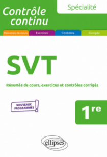 Spécialité SVT - Première - Nouveaux programmes