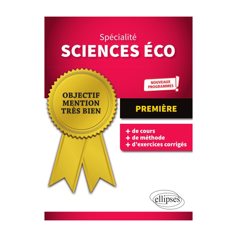 Spécialité Sciences économiques et sociales - Première - Nouveaux programmes