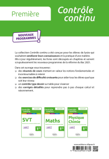 Enseignement scientifique - Première - Nouveaux programmes
