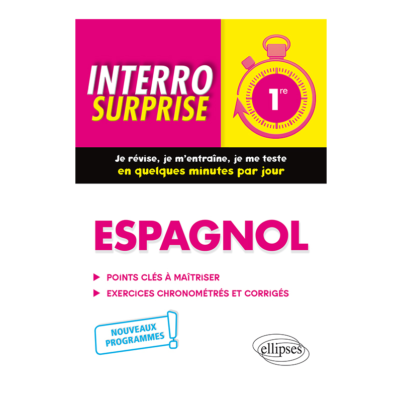 Espagnol - Première - nouveaux programmes