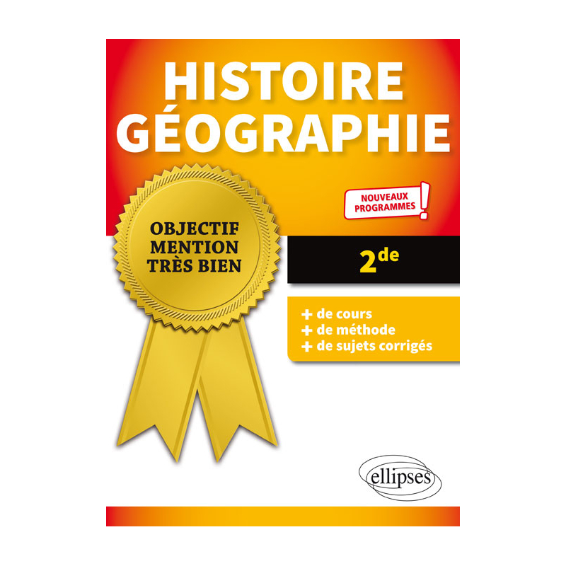 Histoire Géographie - Seconde - nouveaux programmes