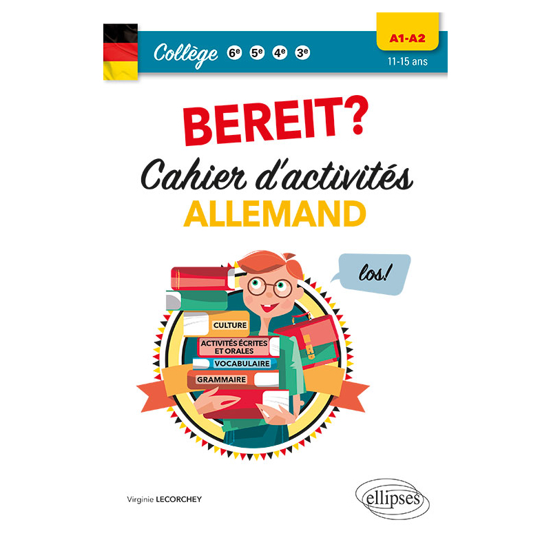 Allemand. Bereit ?  Cahier d'activités pour le collège. A1-A2 [cycle 4 (5e-4e-3e) et 6e bilangue