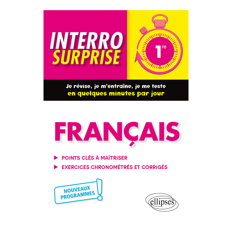 Français - Première - nouveaux programmes