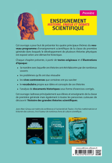Enseignement scientifique : Histoire, enjeux et débats - Première