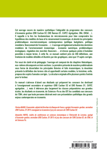 10 thèmes pour réussir l'épreuve d'économie. CAPET et Agrégation économie-gestion, ENS Cachan/ENS Rennes, ENA - 2e édition