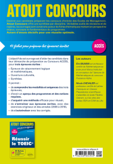 Réussir le concours ACCES