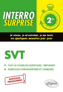 SVT - Seconde - Nouveaux programmes