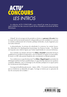 Introduction à la culture territoriale - Connaissances essentielles et problématiques actuelles