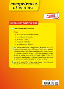 Enseignement scientifique - Première - Nouveaux programmes