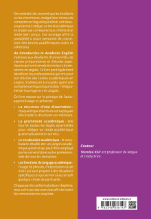 An Introduction to Academic English - L'essentiel pour améliorer son anglais académique