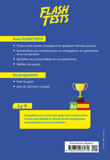 Espagnol Flash Tests A2 - Testez votre niveau d'espagnol !
