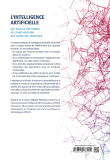 L'intelligence artificielle. Les enjeux politiques de l'amélioration des capacités humaines