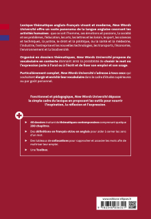 New Words Université. Lexique thématique de vocabulaire contemporain anglais-français