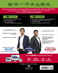 Le Manuel de Cours du TAGE MAGE – 3 tests blancs + 200 fiches de cours + 700 questions + 700 vidéos – Édition 2021