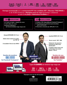 Le Petit Manuel du TAGE MAGE – 3 tests blancs + 120 fiches de cours + 600 questions + 600 vidéos – Édition 2021