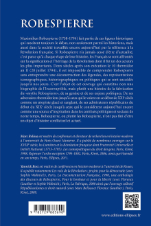 Robespierre. La fabrication d'un mythe