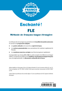 Enchanté ! - FLE – Méthode de français langue étrangère – B1/B2