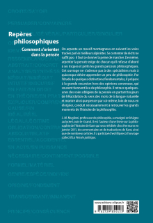 Repères philosophiques - Comment s'orienter dans la pensée