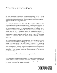 Processus stochastiques - cours et exercices corrigés