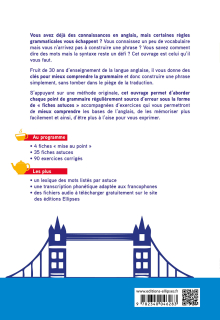 Anglais. 35 astuces pour améliorer votre grammaire simplement ! [A2-B1] (avec exercices corrigés et fichiers audio)