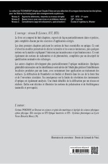 Optique physique - Optique ondulatoire - Interférences, diffraction, polarisation - Cours et exercices corrigés