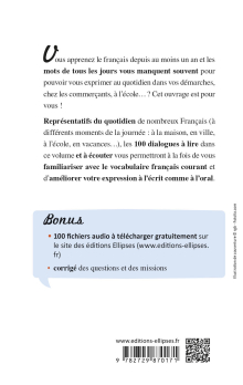 Le FLE au quotidien • Dialogues de la vie courante • niveau intermédiaire • [avec fichiers audio] • (Français Langue Etrangère)