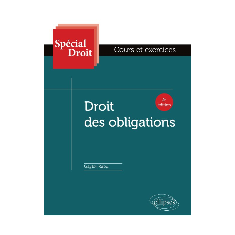 Droit des obligations - 2e édition