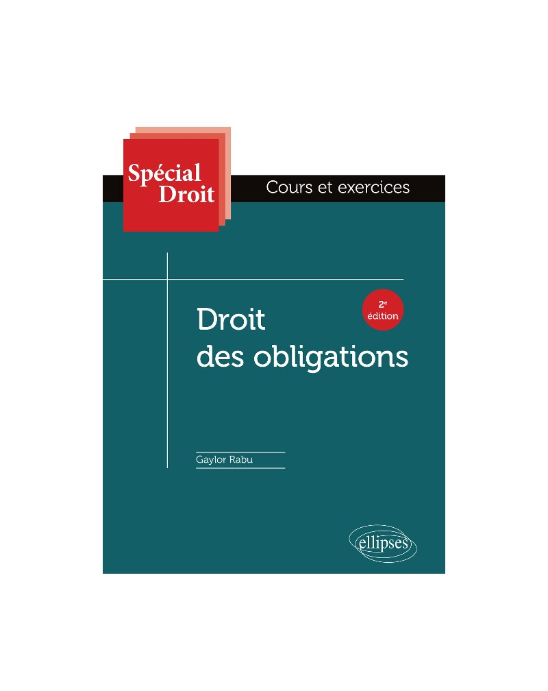 Droit des obligations - 2e édition