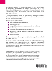 ESH et économie approfondie - Prépas ECE 1re année - 2e édition