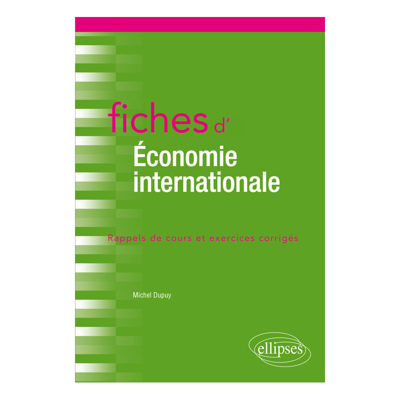 Fiches d'économie internationale