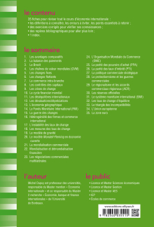 Fiches d'économie internationale